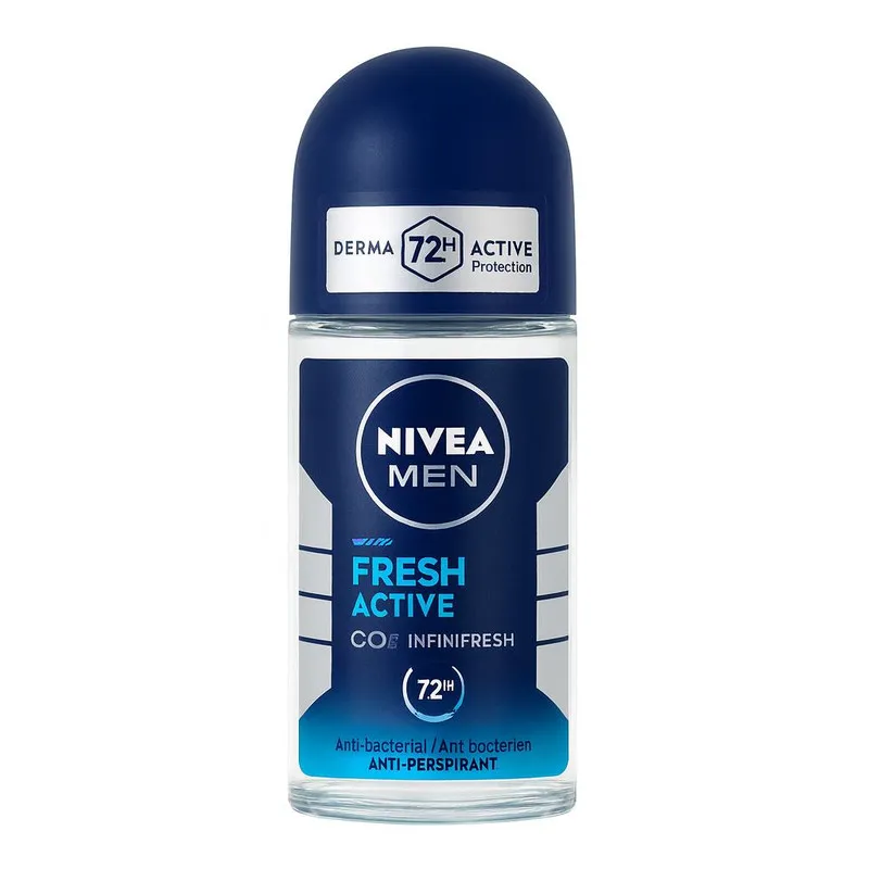 رول ضد تعریق مردانه نیوا مدل Fresh Active حجم 50 میلیلیتر - تصویر 2