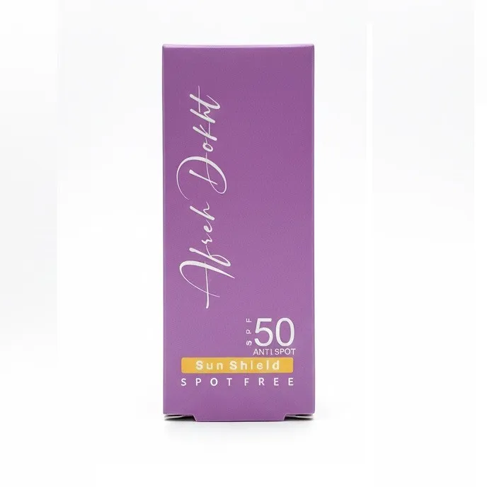 کرم ضد آفتاب بیرنگ صورت آفره دخت SPF 50 مدل SPOT F محافظ UVA ،UVB و PA+++،مناسب برای انواع پوست حجم 40 میلیلیتر - تصویر 2