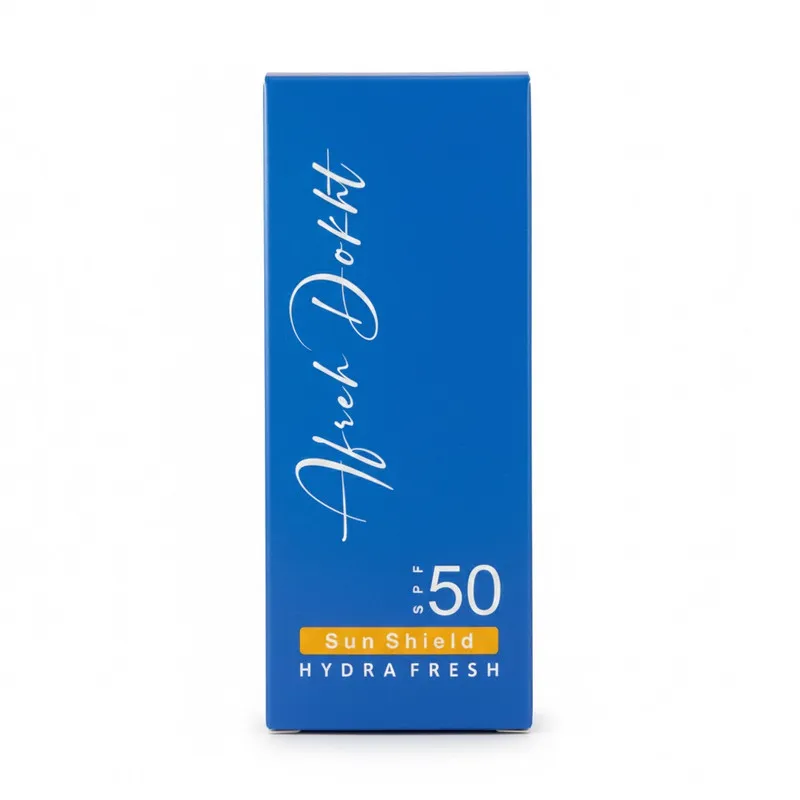 کرم ضد آفتاب بی‌رنگ صورت آفره دخت SPF 50 مدل HYDRA ‌محافظ UVA ،UVB و PA+++،مناسب برای انواع پوست‌ حجم 40 میلی‌لیتر - تصویر 2