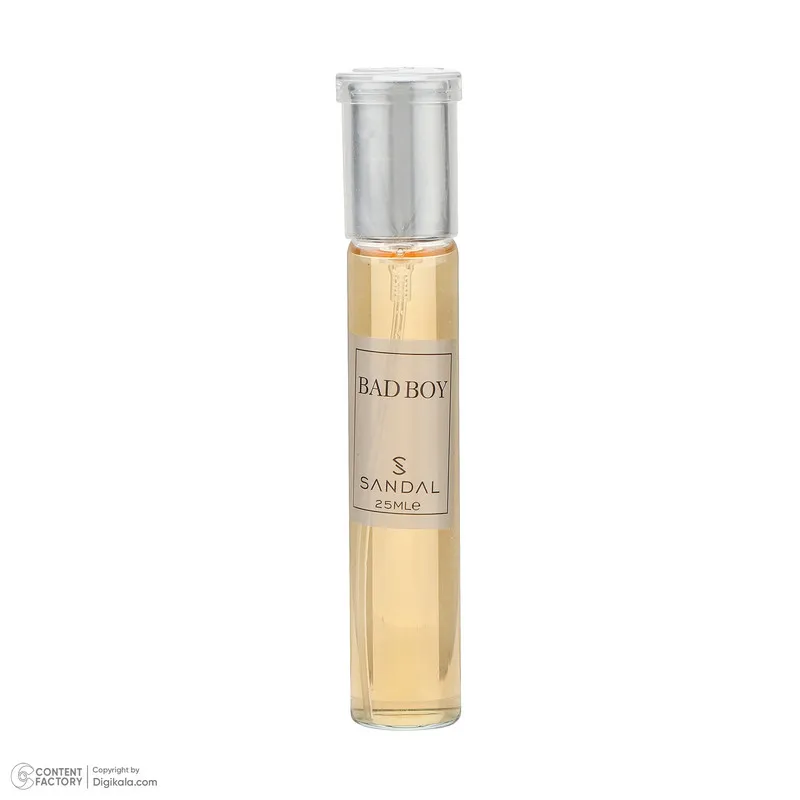 عطر جیبی مردانه صندل مدل Bad boy با رایحه خنک حجم 25 میلیلیتر - تصویر 4