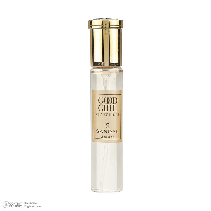 عطر جیبی زنانه صندل مدل Good girl Velvet Fatale با رایحه شیرین حجم 25 میلیلیتر - تصویر 3