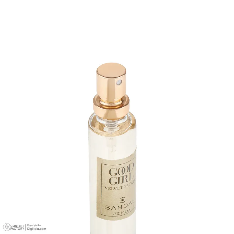 عطر جیبی زنانه صندل مدل Good girl Velvet Fatale با رایحه شیرین حجم 25 میلیلیتر - تصویر 4