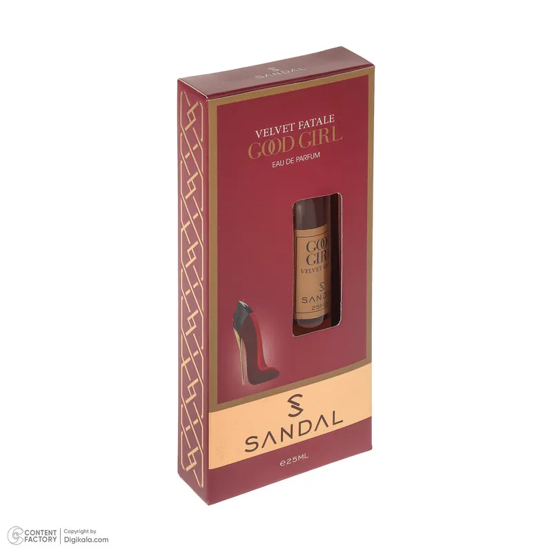 عطر جیبی زنانه صندل مدل Good girl Velvet Fatale با رایحه شیرین حجم 25 میلیلیتر - تصویر 6