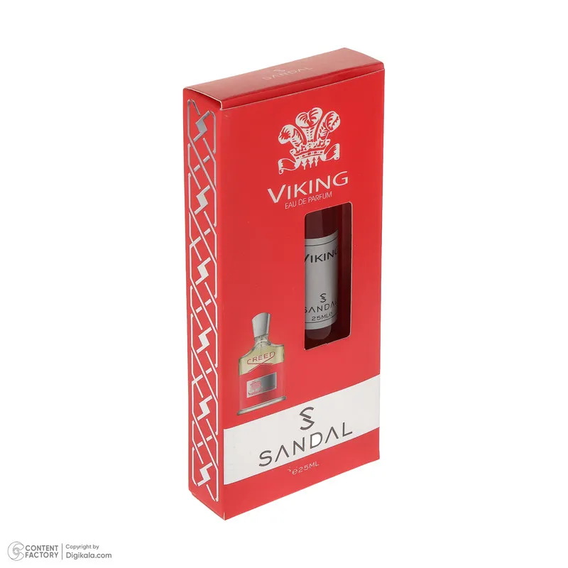 عطر جیبی مردانه صندل مدل Creed Viking با رایحه تلخ حجم 25 میلیلیتر - تصویر 5