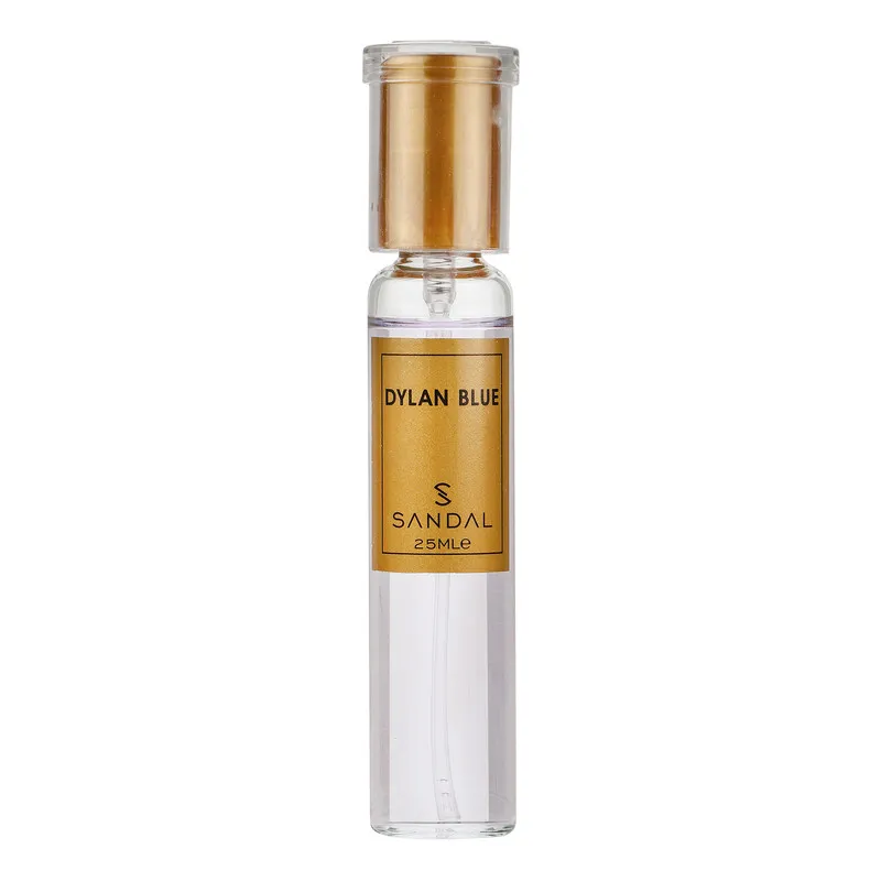 عطر جیبی زنانه صندل مدل Dylan blue با رایحه خنک حجم 25 میلیلیتر