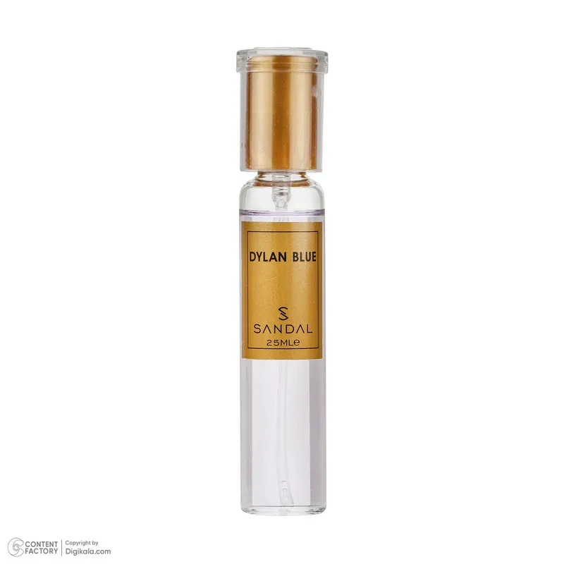 عطر جیبی زنانه صندل مدل Dylan blue با رایحه خنک حجم 25 میلیلیتر - تصویر 2