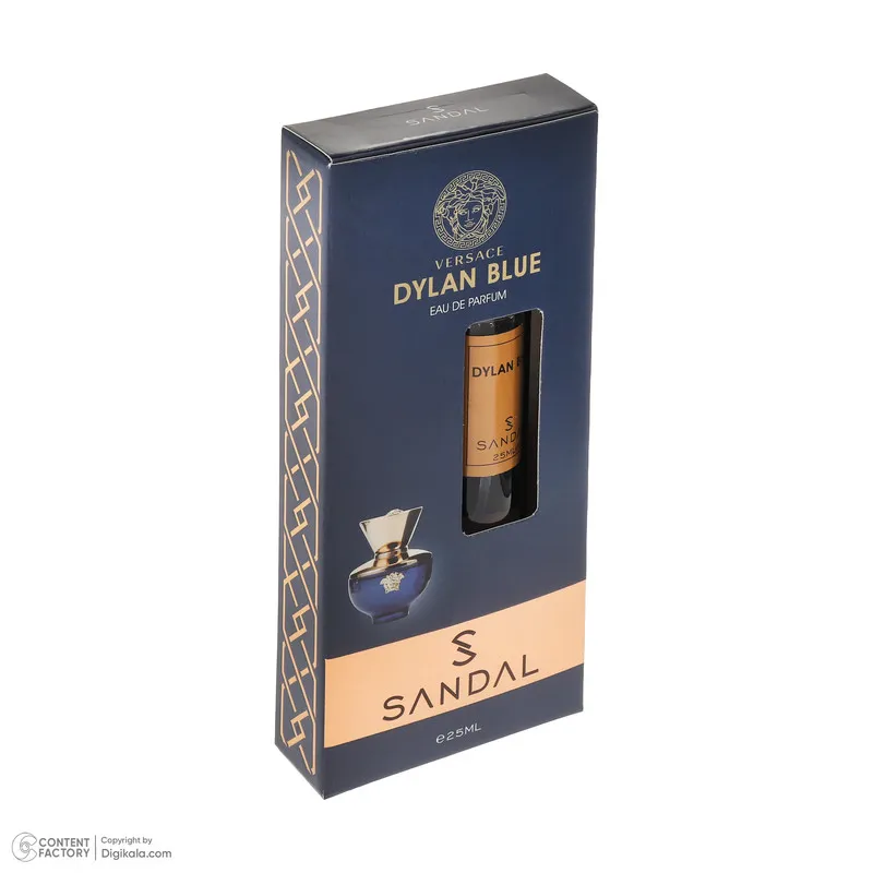 عطر جیبی زنانه صندل مدل Dylan blue با رایحه خنک حجم 25 میلیلیتر - تصویر 5