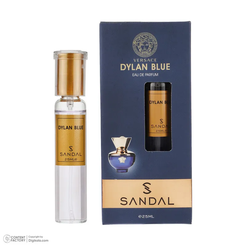 عطر جیبی زنانه صندل مدل Dylan blue با رایحه خنک حجم 25 میلیلیتر - تصویر 6