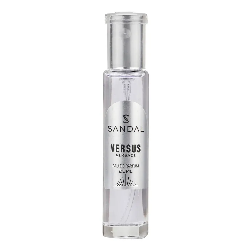 عطر جیبی مردانه صندل مدل Versus versace با رایحه خنک حجم 25 میلیلیتر
