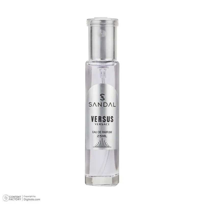 عطر جیبی مردانه صندل مدل Versus versace با رایحه خنک حجم 25 میلیلیتر - تصویر 2