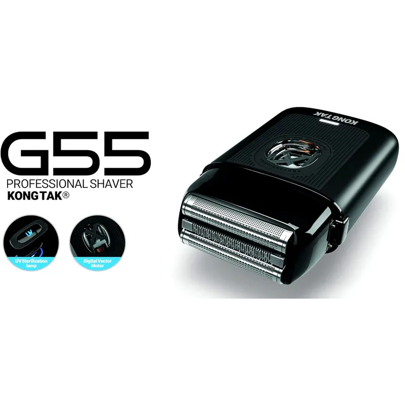 ماشین اصلاح موی صورت شارژی کنگ تک مدل G55 - تصویر 4