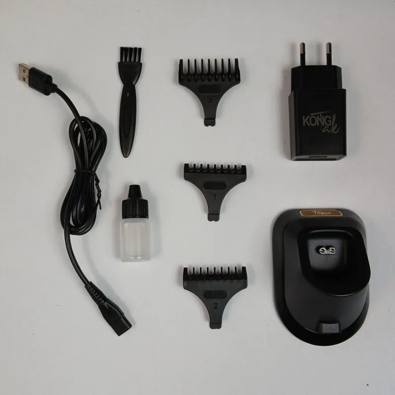 ماشین اصلاح موی سر و صورت شارژی کنگ تک مدل TRIMO - تصویر 5