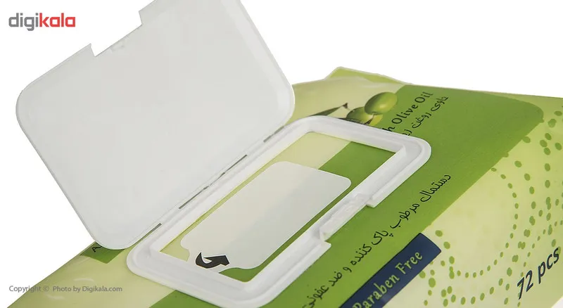 دستمال مرطوب یونی لد مدل Antibacterial Hand Cleansing With Olive Oil بسته 72 عددی - تصویر 4