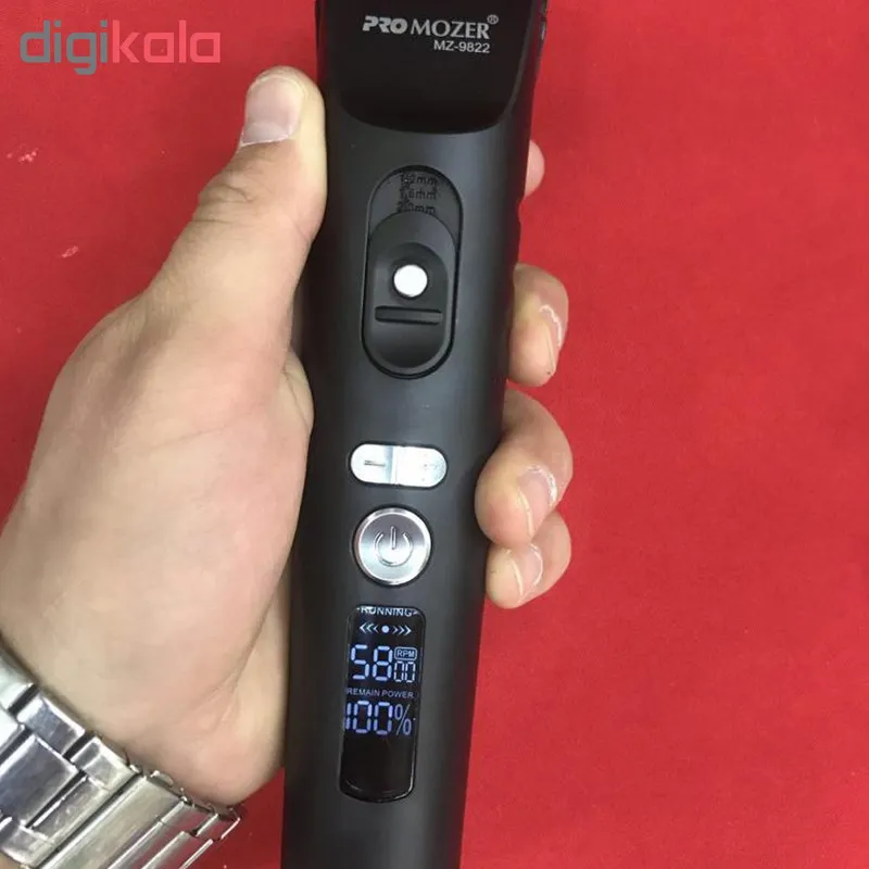 ماشین اصلاح موی سر و صورت پروموزر مدل MZ-9822 - تصویر 3