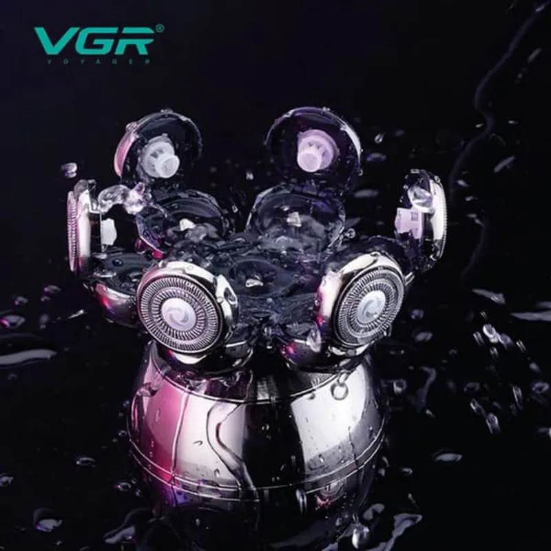 ماشین اصلاح موی صورت شارژی وی جی ار مدل V-315 - تصویر 6