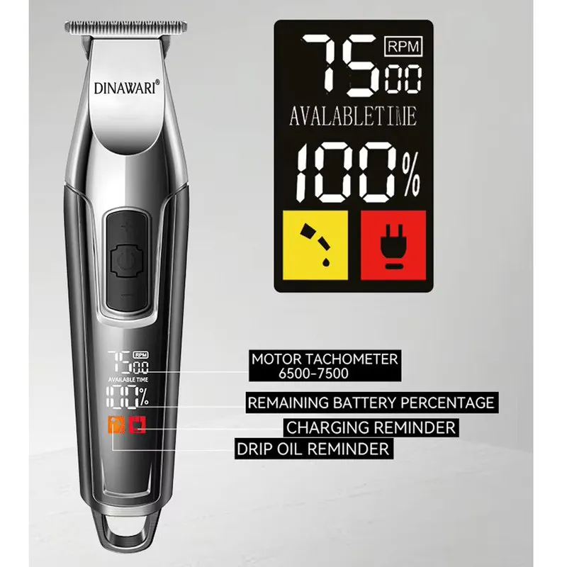 ماشین اصلاح موی سر و صورت شارژی دیناواری مدل D-166 - تصویر 3