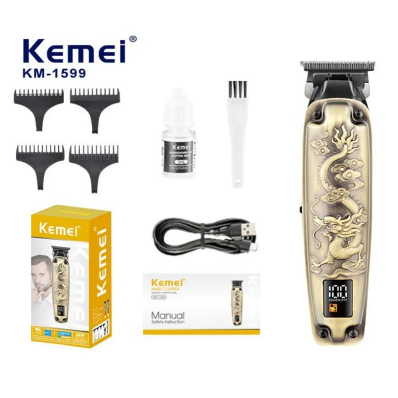 ماشین اصلاح موی سر و صورت شارژی کیمی مدل KM-1599 - تصویر 5