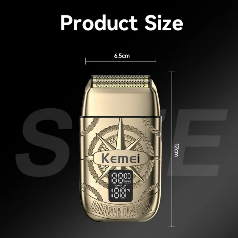 ماشین اصلاح موی صورت شارژی کیمی مدل KM-T362 - تصویر 3