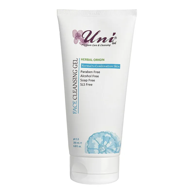 ژل پاک کننده صورت یونی لد مدل Normal To Combination Skin حجم 200 میلی لیتر