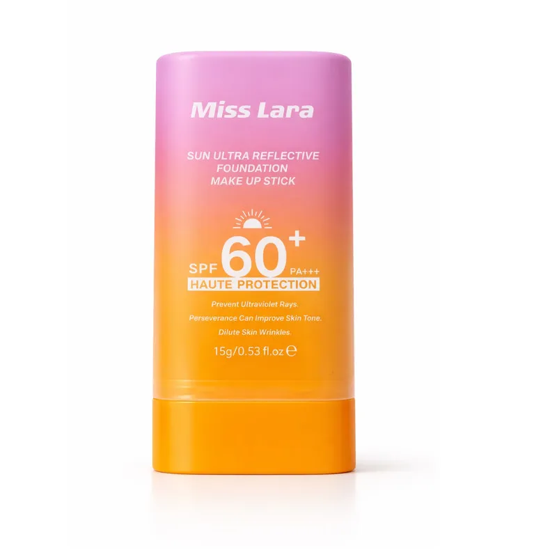 استیک ضد آفتاب رنگی صورت میس لارا SPF 60 مدل Haute  شماره 12 محافظ UVA ،UVB مناسب برای انواع پوست حجم 30 میلی‌لیتر - تصویر 2