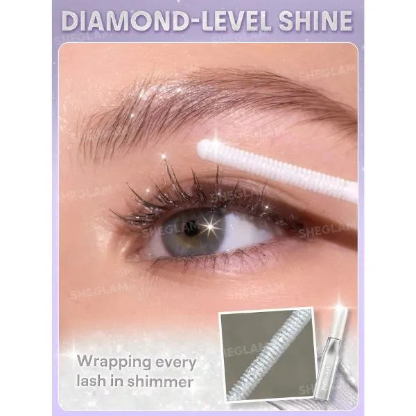 ریمل حالت‌دهنده شیگلم مدل Crystal Gaze Glitter - تصویر 3