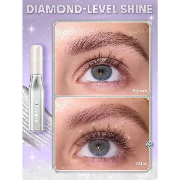 ریمل حالت‌دهنده شیگلم مدل Crystal Gaze Glitter - تصویر 4