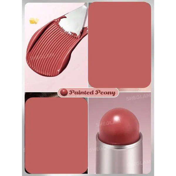 رژگونه استیکی ترکیبی شیگلم مدل Painted Peony شماره 4 - تصویر 2