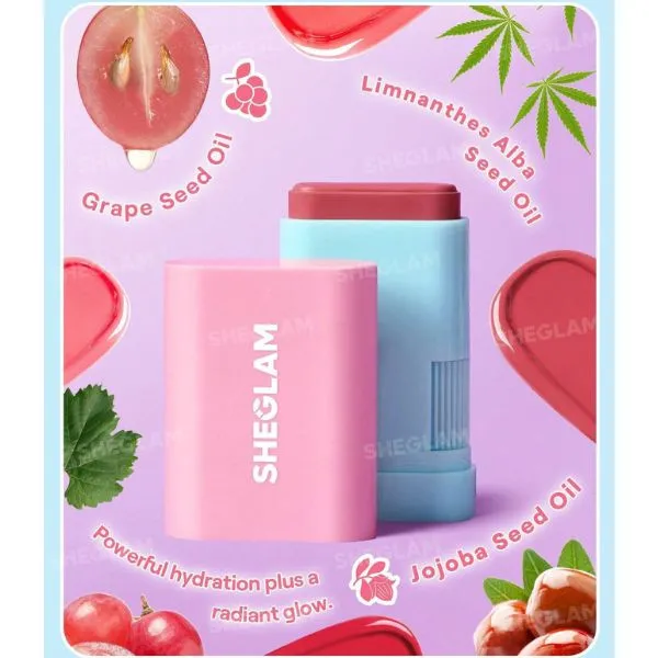 رژگونه استیکی براق شیگلم مدل Cherry Express شماره 1 - تصویر 3