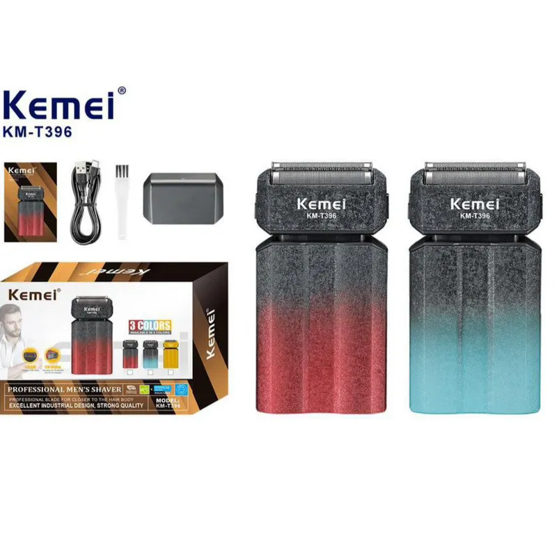 ماشین اصلاح موی صورت شارژی کیمی مدل KM-T396 - تصویر 4