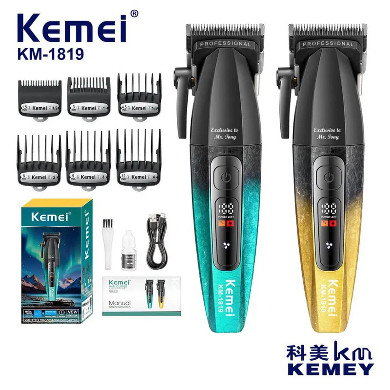 ماشین اصلاح موی سر و صورت شارژی کیمی مدل KM-1819 - تصویر 4