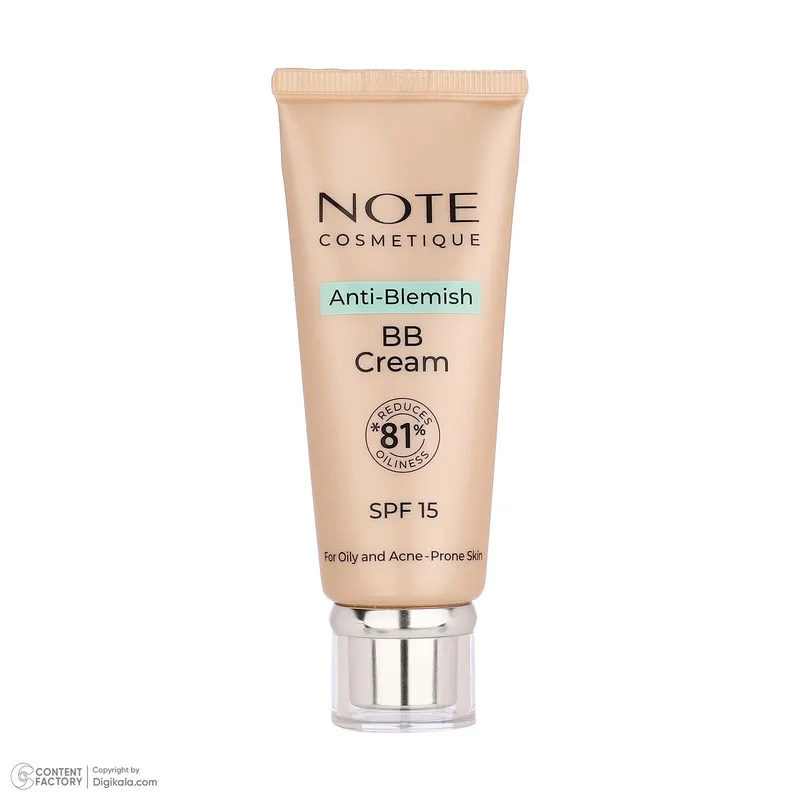 کرم پودر BB مایع spf 15 نوت مدل A-B شماره 02 مناسب برای پوست چرب حجم 30 میلیلیتر - تصویر 3
