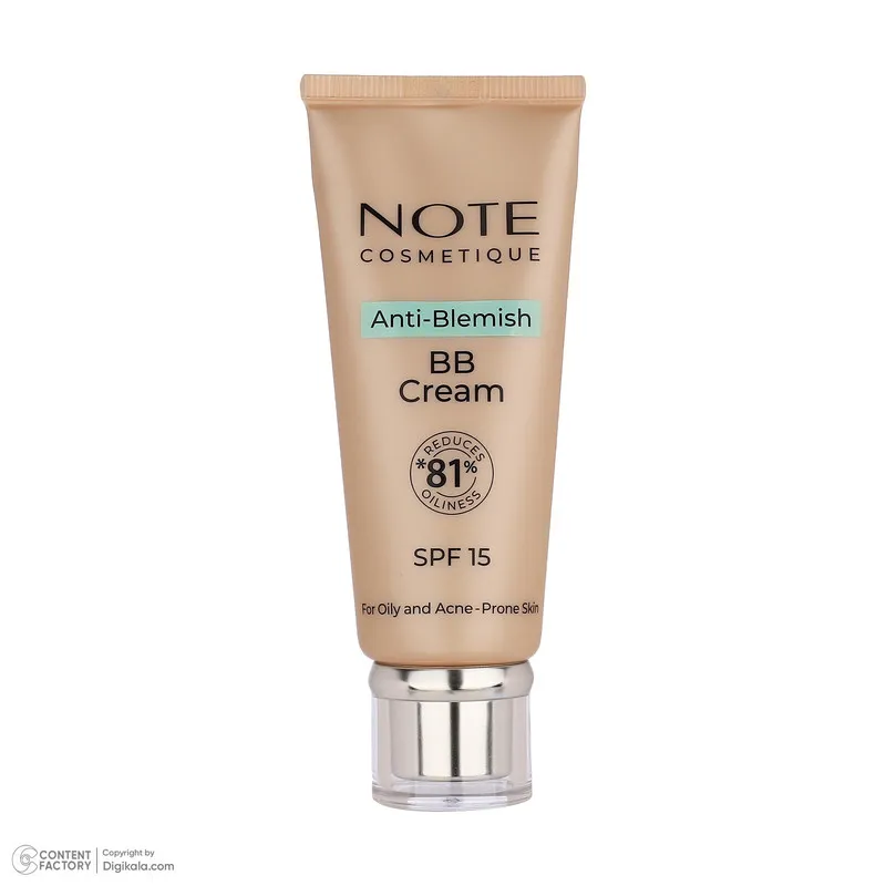 کرم پودر BB مایع spf 15 نوت مدل A-B شماره 03 مناسب برای پوست چرب حجم 30 میلیلیتر - تصویر 4
