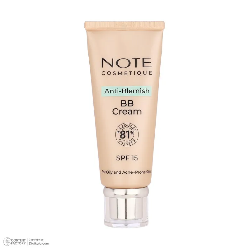 کرم پودر BB مایع spf 15 نوت مدل A-B شماره 04 مناسب برای پوست چرب حجم 30 میلی‌لیتر - تصویر 3