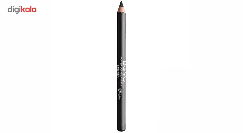 مداد چشم بی یو مدل Power Long Lasting Ultra Black - تصویر 2