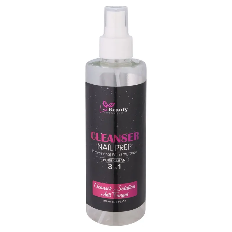 کلینزر کاشت ناخن لی بیوتی مدل pure clean حجم 260 میلیلیتر - تصویر 2