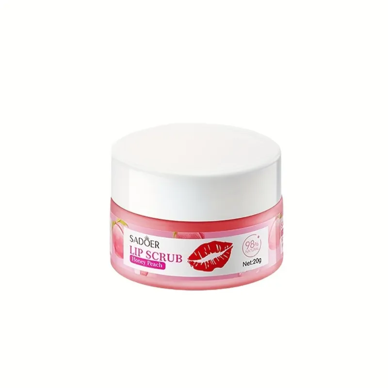 اسکراب و بالم لب سادور مدل اسکراب لایهبردار حجم 20 میلیلیتر، نرمکننده، مرطوبکننده و آبرسان با ویتامینهای تقویتی، افزایش نرمی و لطافت، روشنکننده رنگ لب و پیشگیری از ترکخوردگی