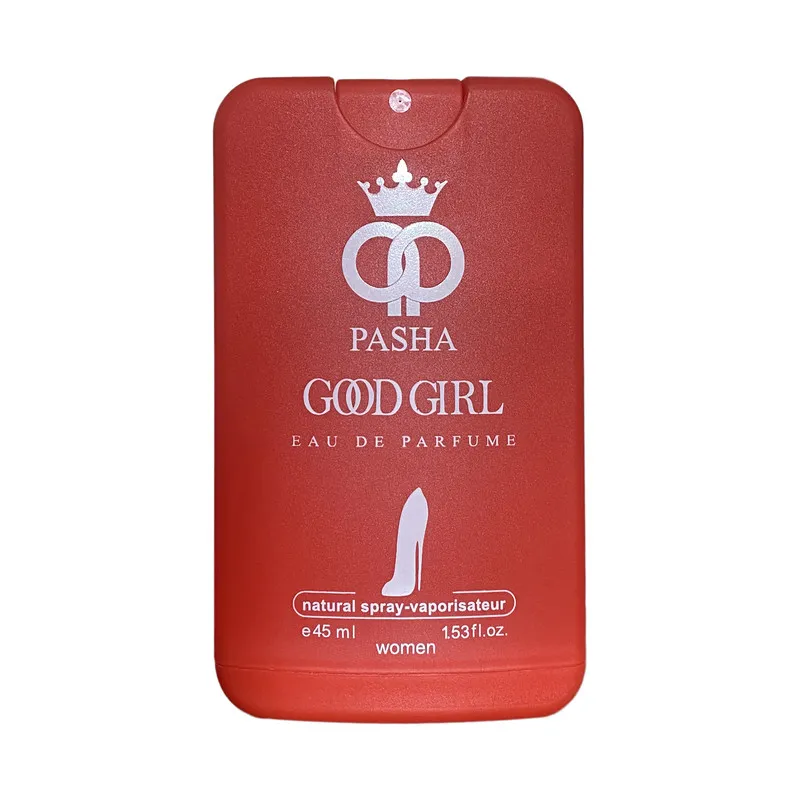 عطر جیبی زنانه پاشا مدل گود گرل با رایحه گرم حجم 45 میلیلیتر