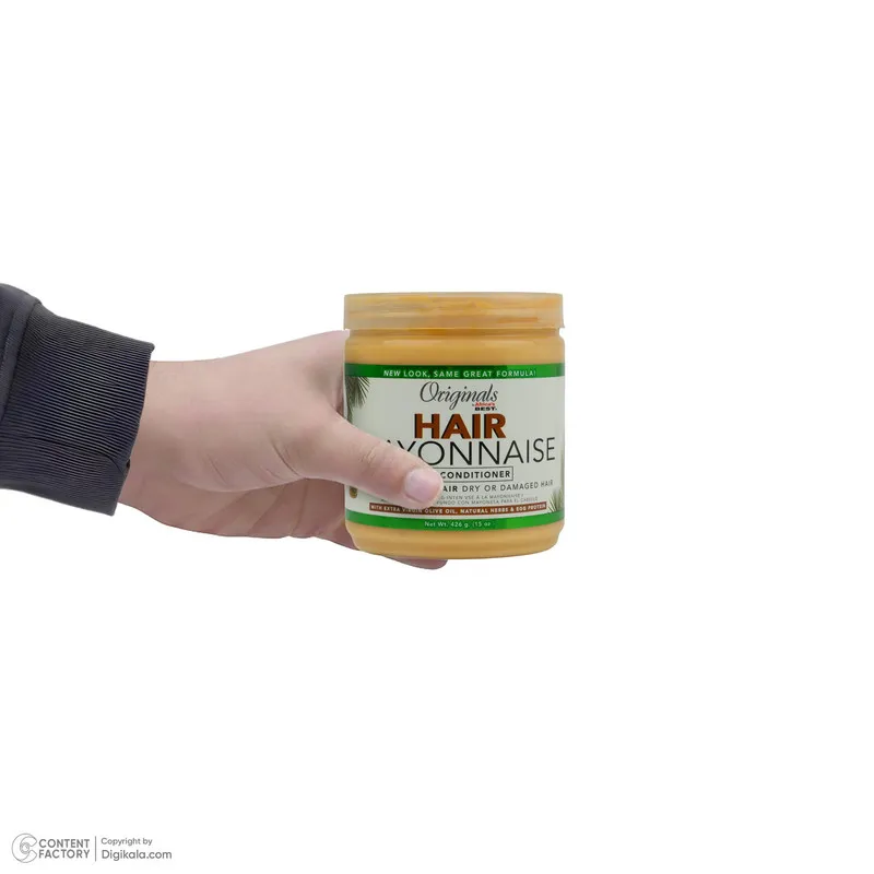 ماسک مو اوریجینالز مدل Mayonnaise مناسب برای موهای خشک و آسیب دیده حجم 434 میلی لیتر - تصویر 6