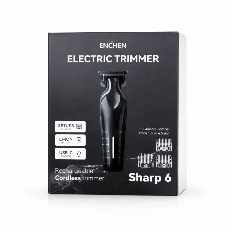 ست ماشین اصلاح موی صورت و بدن برقی ان شن مدل sharp 6 - تصویر 2