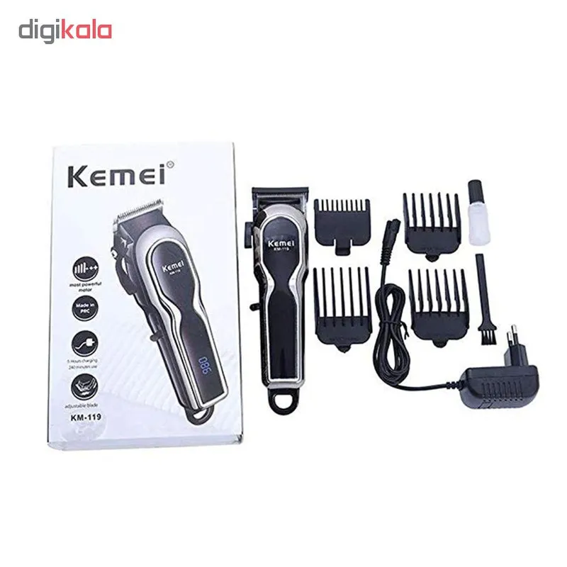 ماشین اصلاح موی سر کیمی مدل KM-119 - تصویر 5