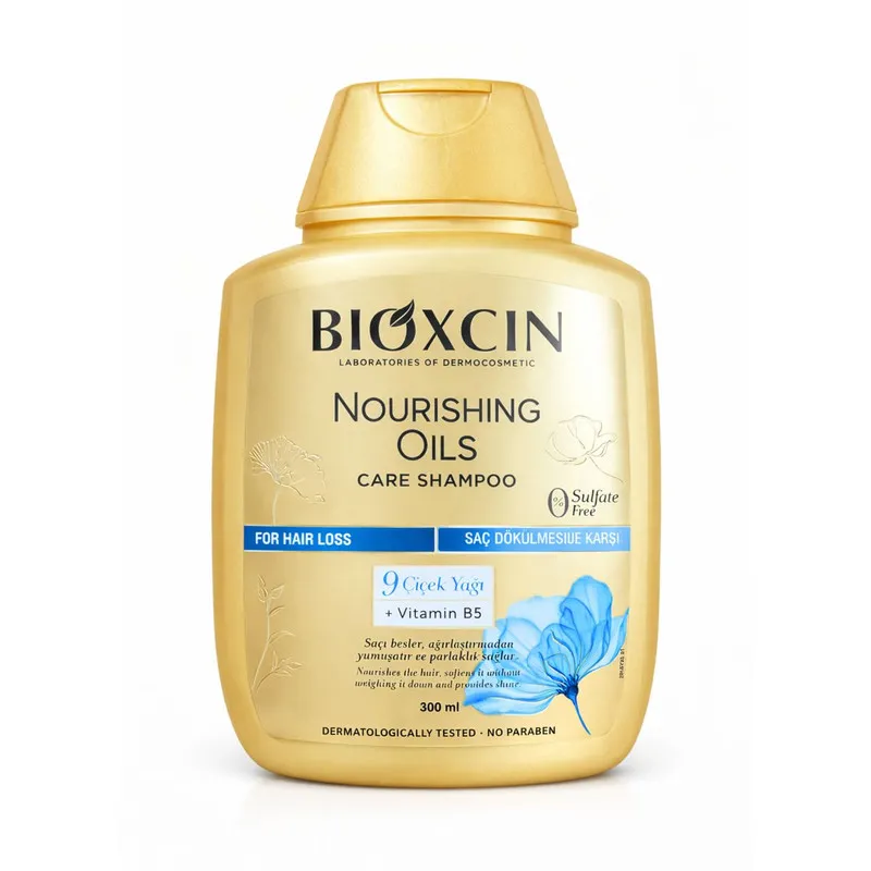 شامپو تقویت کننده و ترمیم کننده مو بیوکسین مدل Nourishing Oils Care مناسب برای انواع مو حجم 300 میلی لیتر - تصویر 2