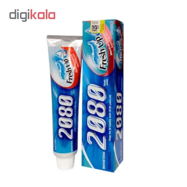 خمیر دندان 2080 مدل fresh up حجم 120 میلی لیتر - تصویر 2