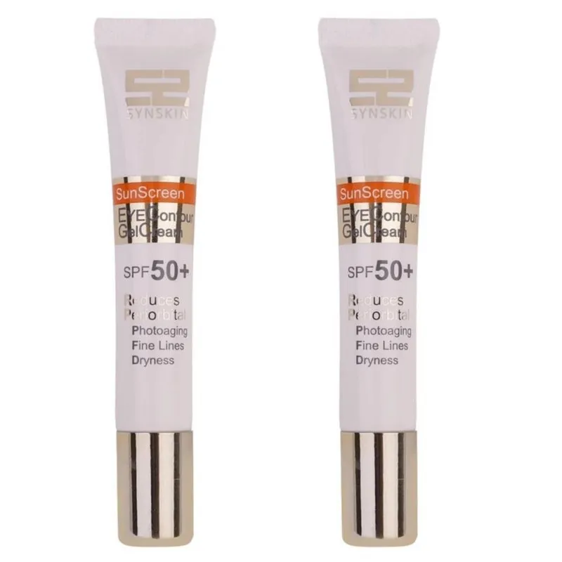 ژل ضد آفتاب بیرنگ دور چشم ساین اسکین SPF 50 مدل PFD مناسب انواع پوست حجم 20 میلی لیتر مجموعه 2 عددی