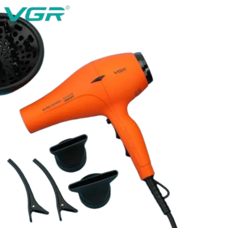 سشوار حرفه‌ای 3000 وات وی جی ار مدل V-406D - تصویر 4