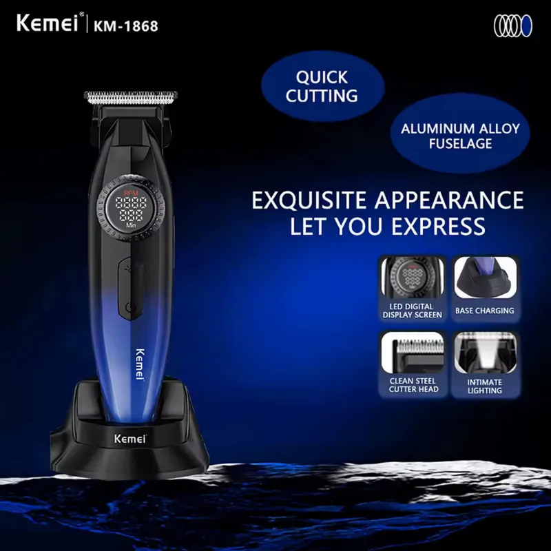 ماشین اصلاح موی سر شارژی کیمی مدل KM-1868 - تصویر 5