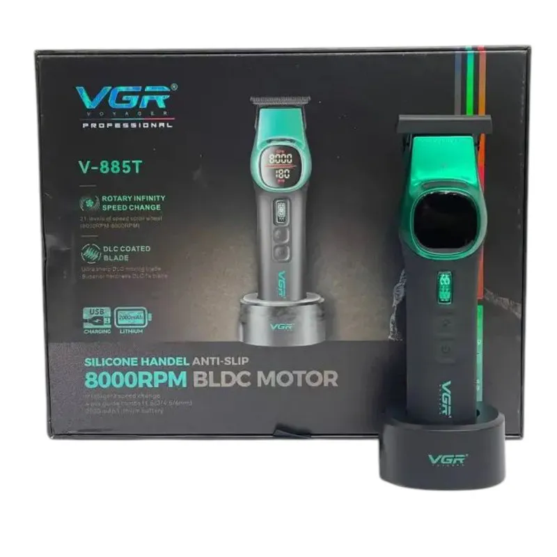 ماشین اصلاح موی سر و صورت شارژی وی جی ار مدل V-885T - تصویر 6