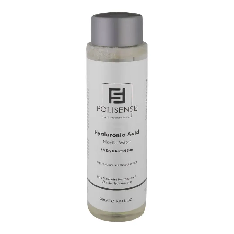 میسلار واتر فولیسنس مدل Hyaluronic Acid مناسب برای پوست خشک حجم 150 میلیلیتر