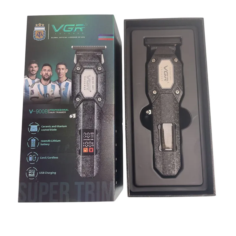 ماشین اصلاح موی سر و صورت شارژی وی جی ار مدل V-900B - تصویر 2