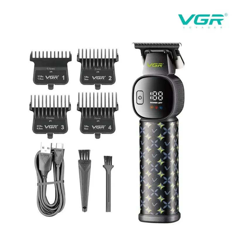 ماشین اصلاح موی سر و صورت شارژی وی جی ار مدل V-185 - تصویر 6