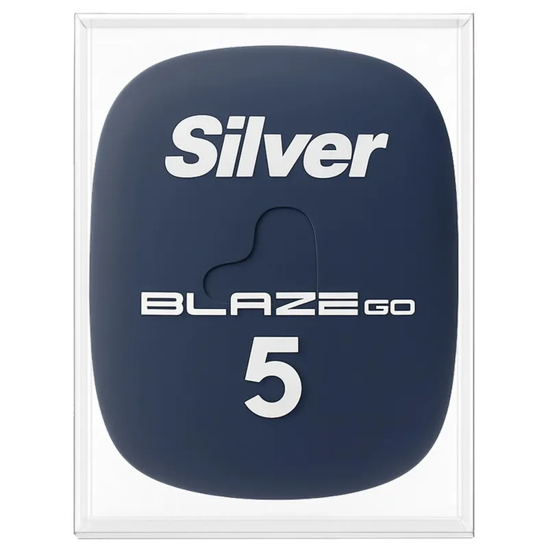 خودتراش سیلور مدل Blaze5 GO به همراه تیغ یدک بسته 2 عددی - تصویر 3